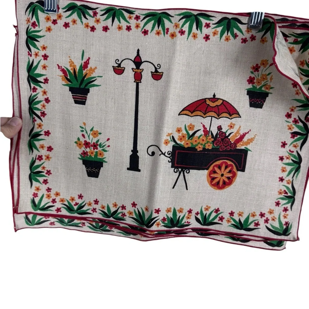 Vintage charming placemat